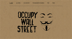 Desktop Screenshot of occupywallstreet.feltrinelli.it